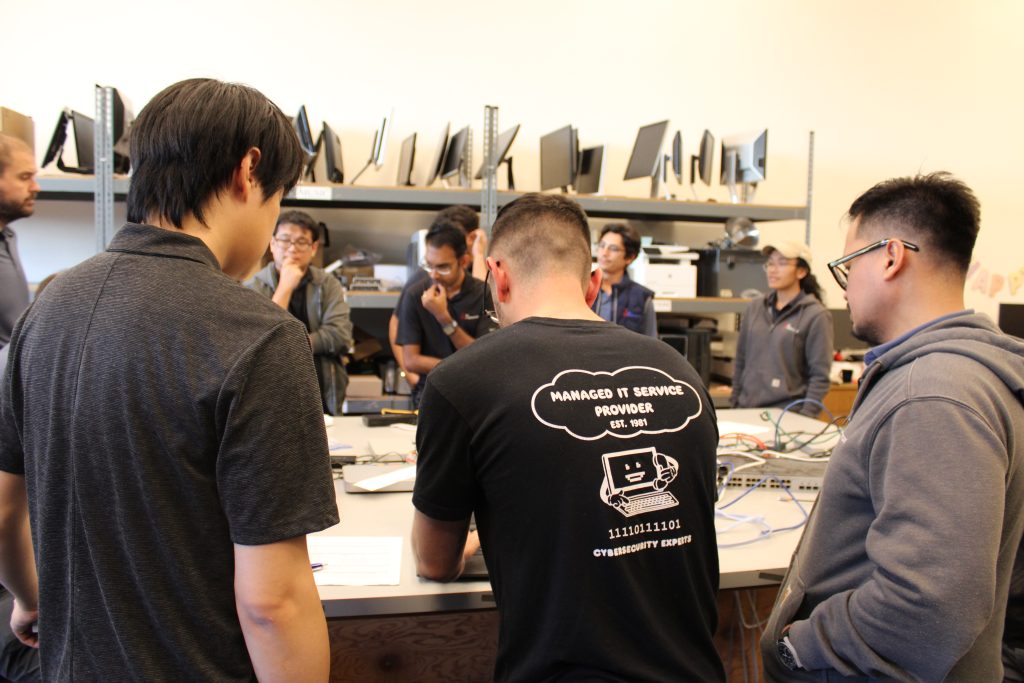 PC Professional senior engineers leading a training session.